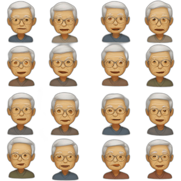 ancianos emoji