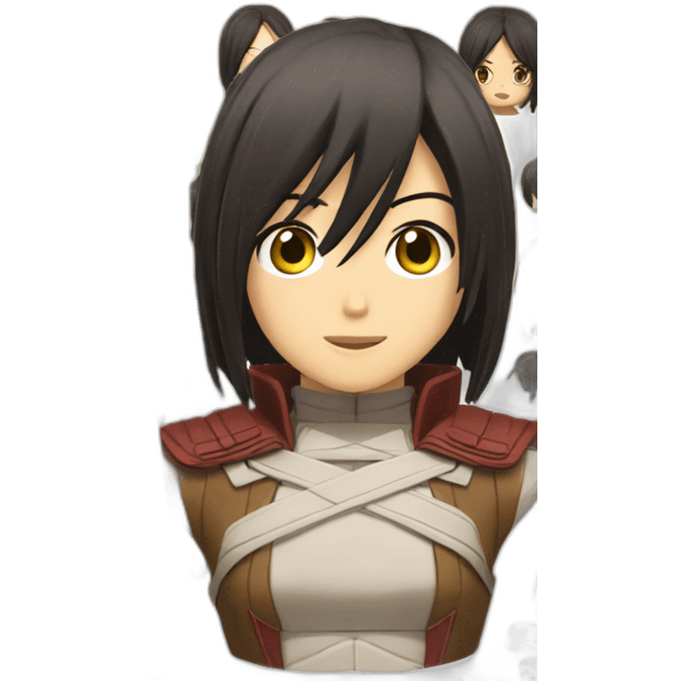 Mikasa ackerman emoji