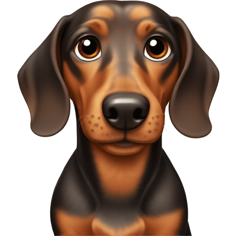 Dog dachshund emoji