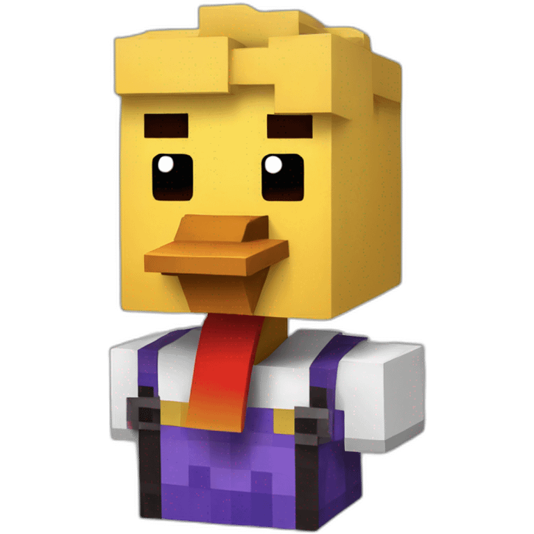 Poulet Minecraft emoji