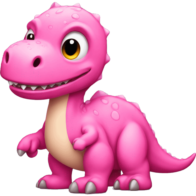 pink dinosaur  emoji