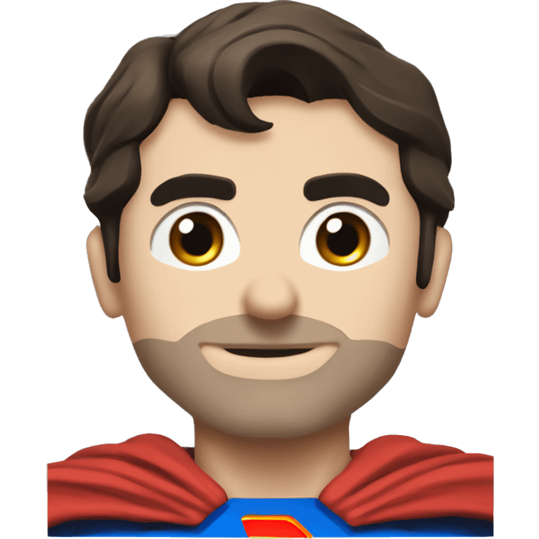 superman with chest writing of infra and custom face that i upload emoji