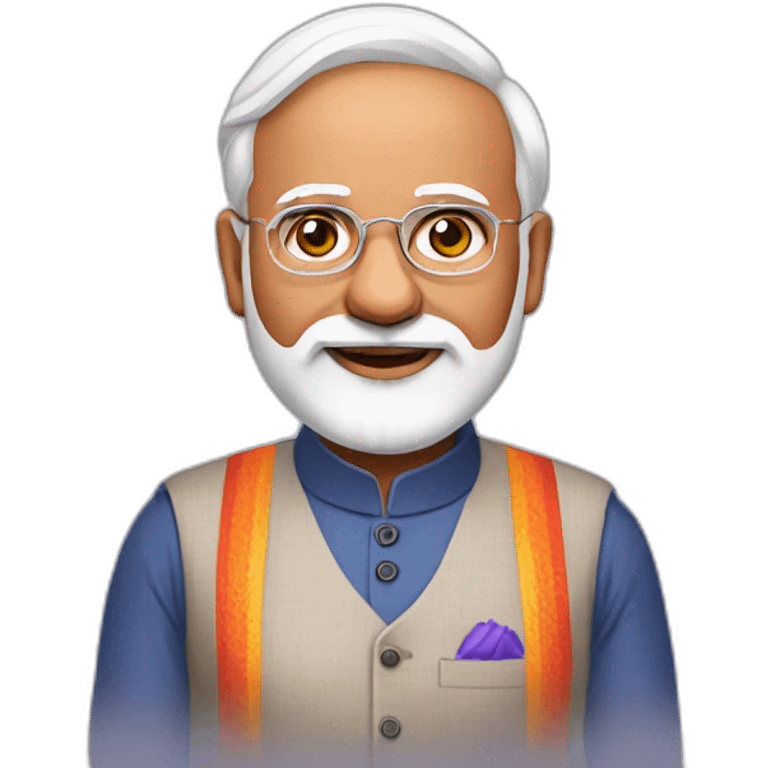 hyper realistic narendra modi lgbt emoji