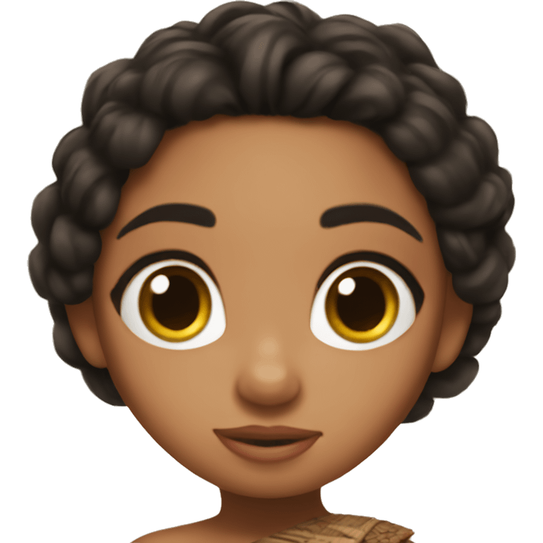 Moana princess emoji