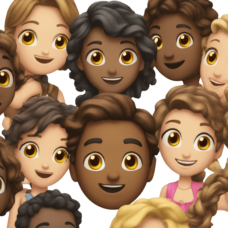 happys emoji with friendships and  emoji