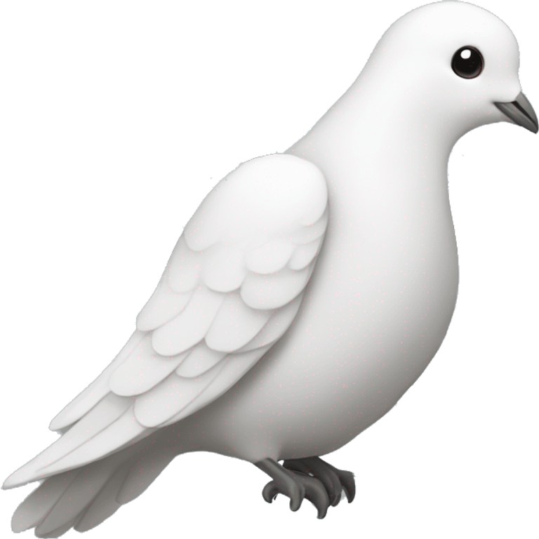 a dove holding an olive branch emoji