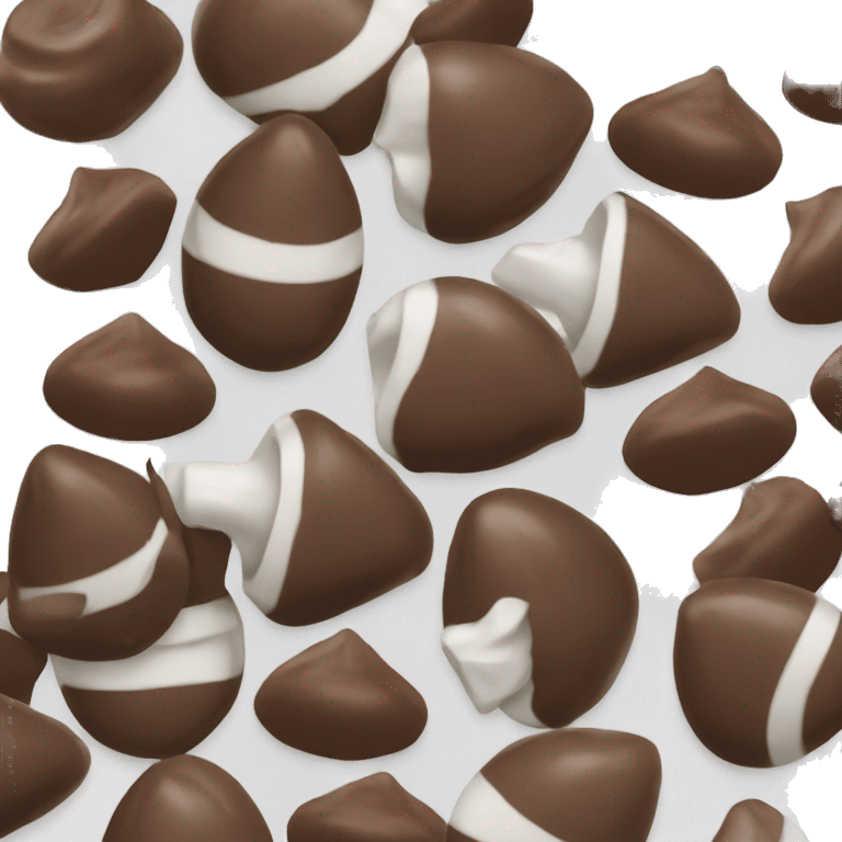 Hershey’s kiss emoji