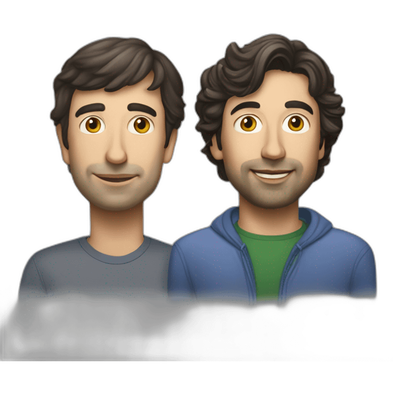 Larry Page and Sergey Brin (Google) emoji