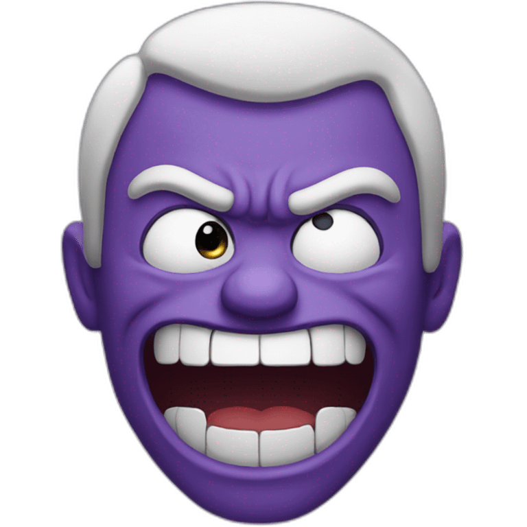 Grimace character emoji