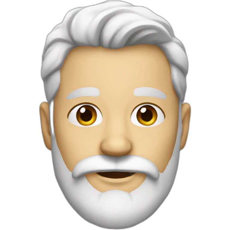 white beard emoji