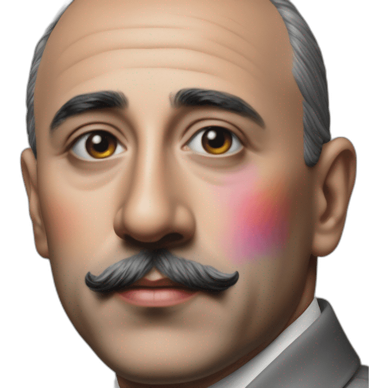 Hyperrealist francisco franco lgtbi rainbow emoji