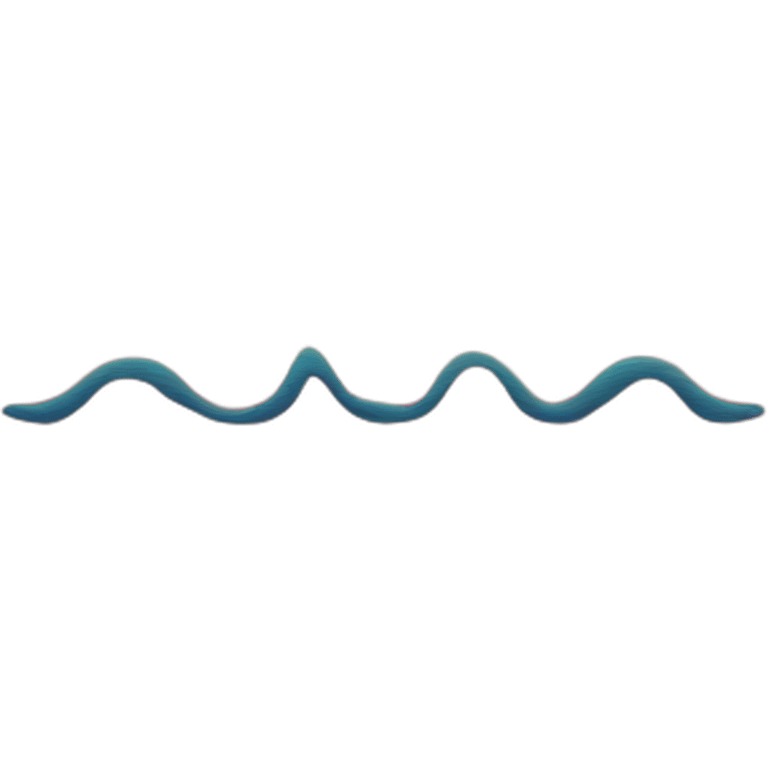 Sine wave emoji