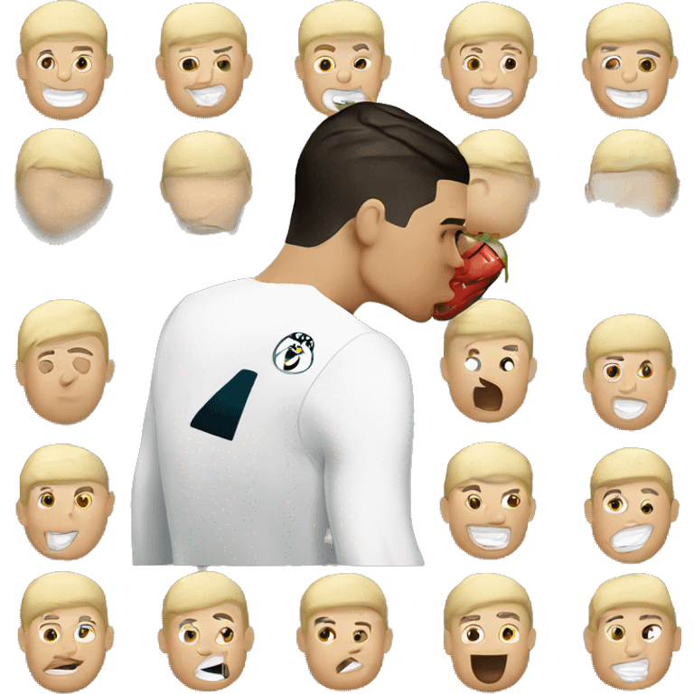 Cr7 kissing ishowspeed emoji