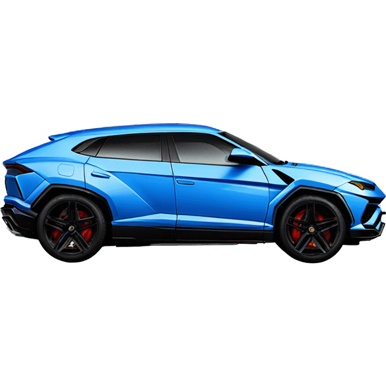 blue Lamborghini urus emoji