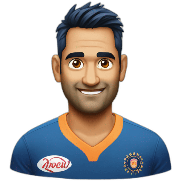 Mahendra Singh Dhoni emoji