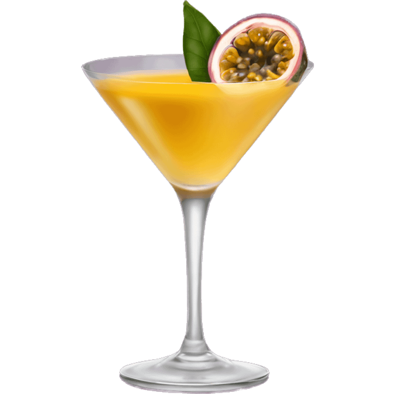 Passion fruit martini  emoji