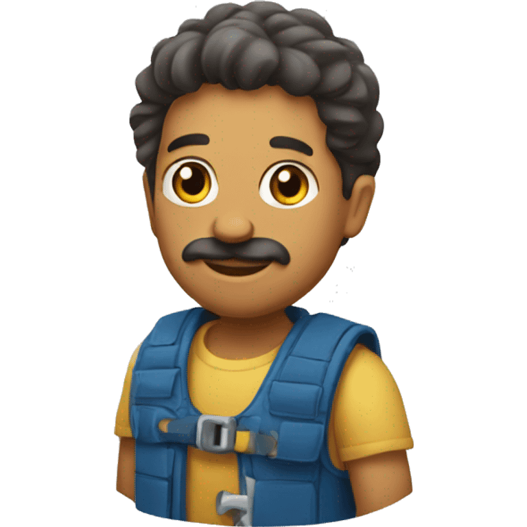 a portuguese who builds a house emoji