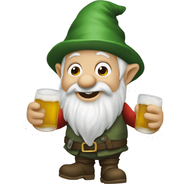 Drunk gnome emoji