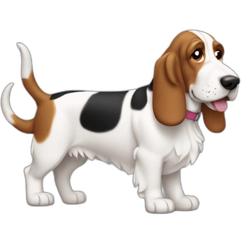 Bassett Hound dog emoji