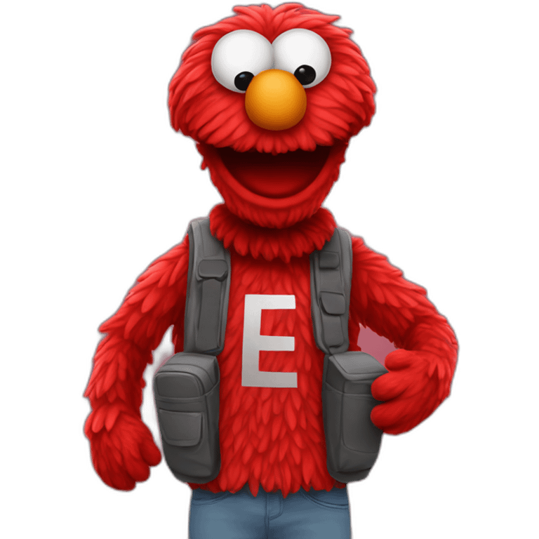 elmo vlogger emoji