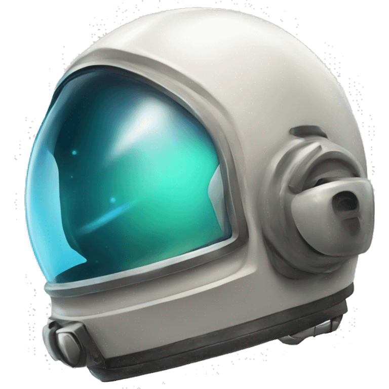 Space Helmet with FSS on viso emoji