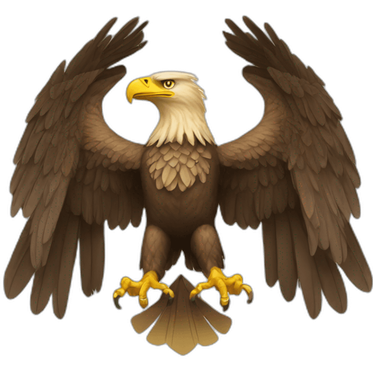 two-headed eagle emoji