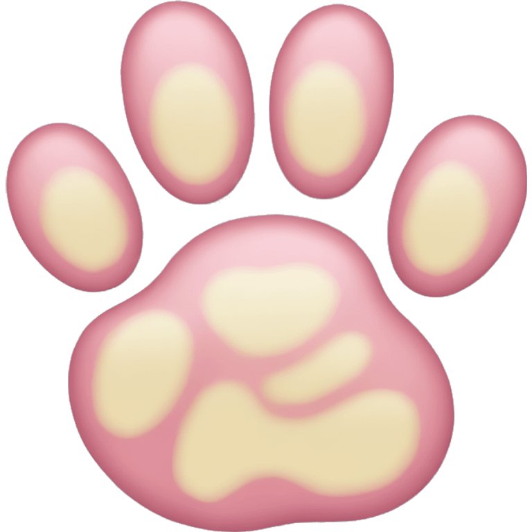 Cat paw with claws out  emoji