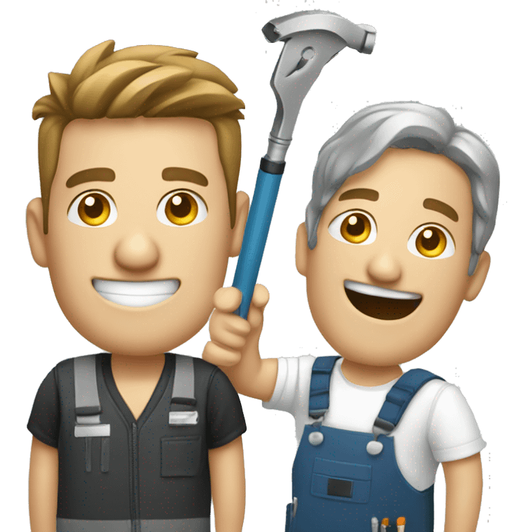 smartphone and computer repair technician  emoji