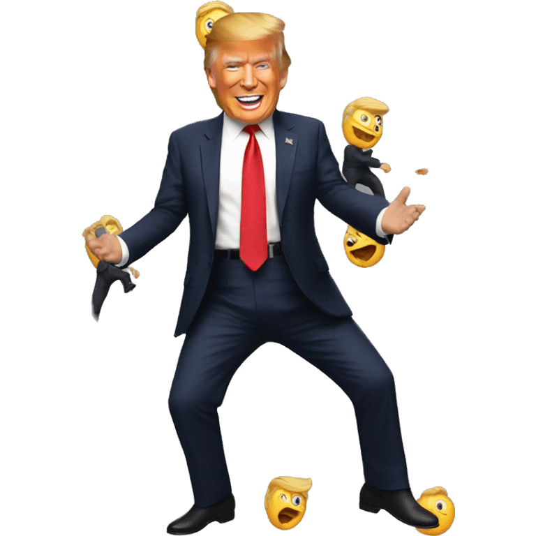 Donald Trump dance emoji