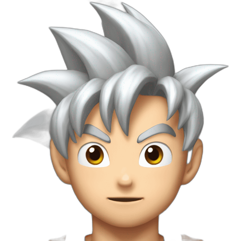 Goku énervé emoji