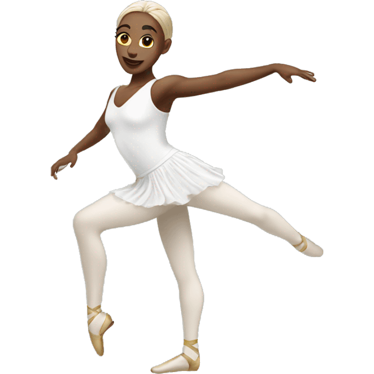 white dancer emoji