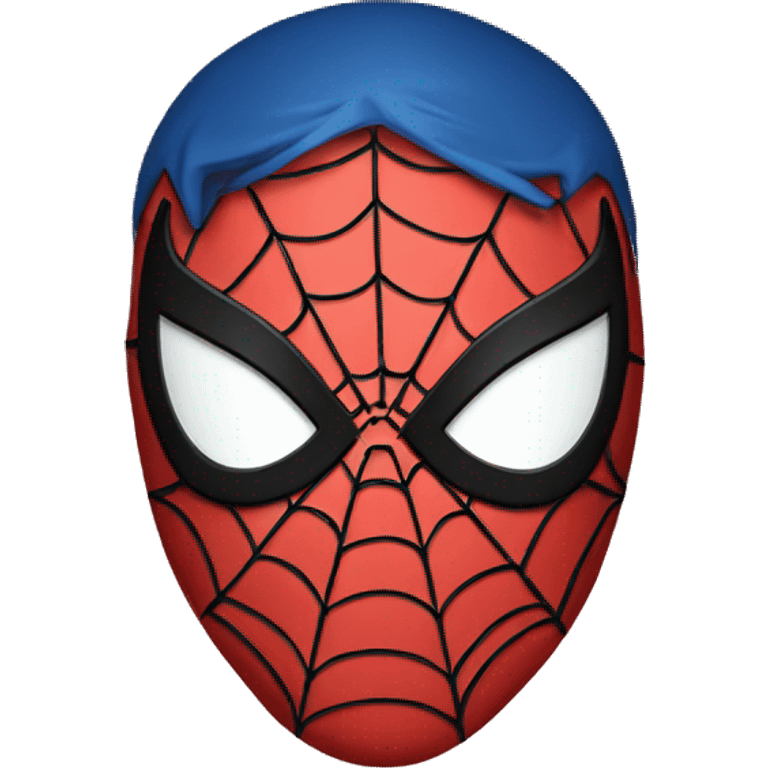 Spiderman mask emoji