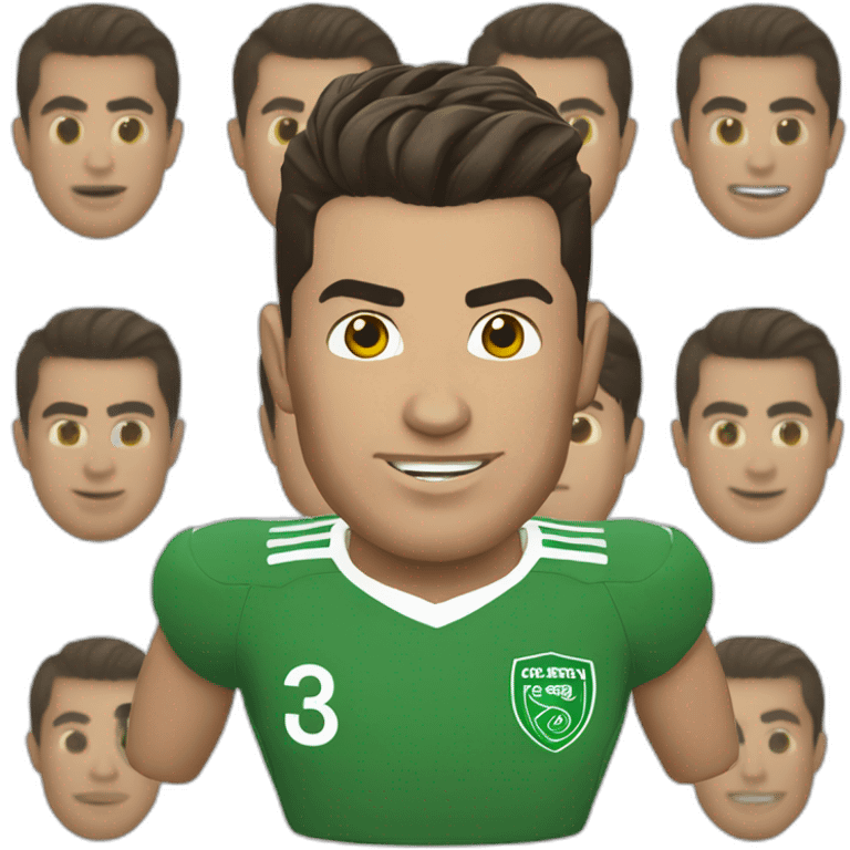 cristiano ronaldo irlande emoji