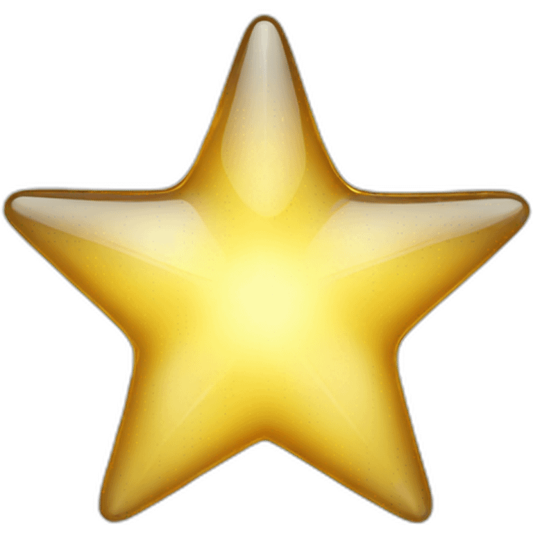 glass star emoji