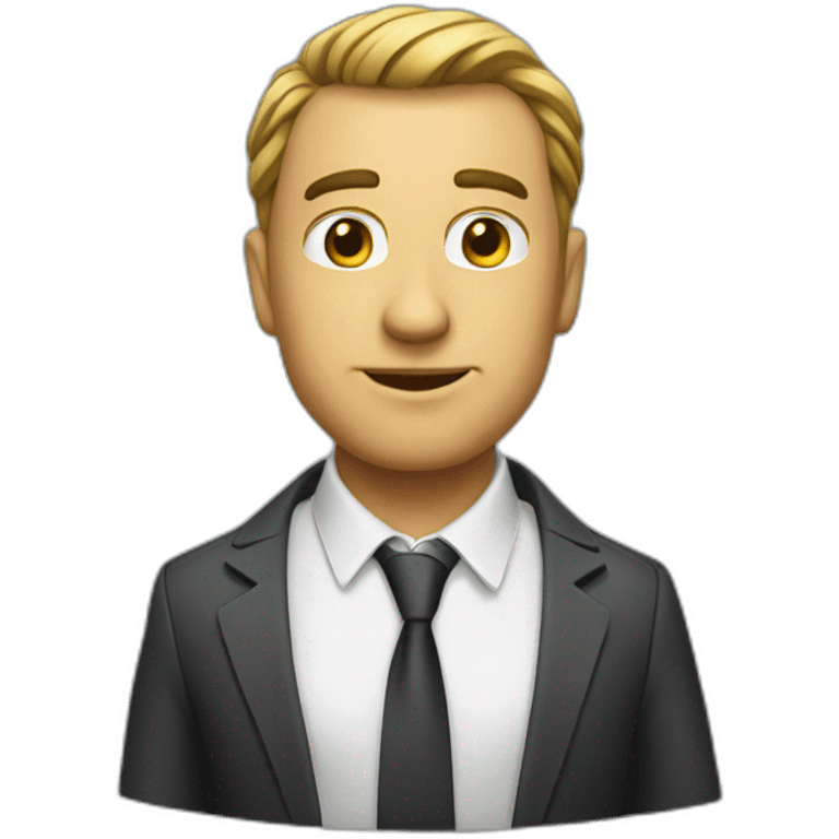 profit businessman emoji