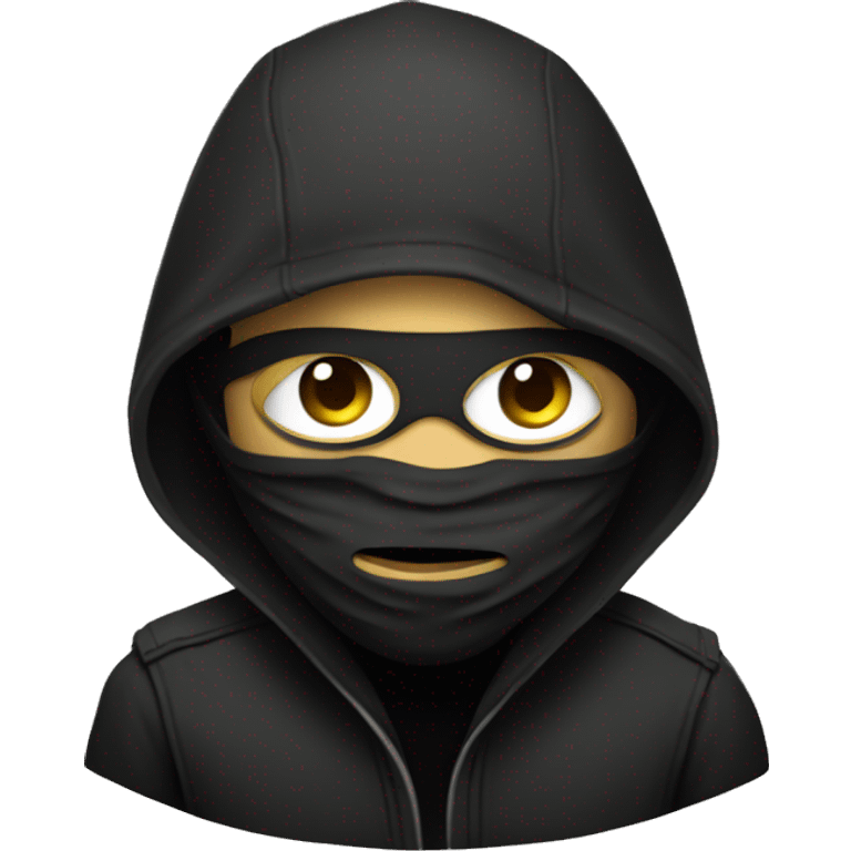 anarchist guy with mask emoji