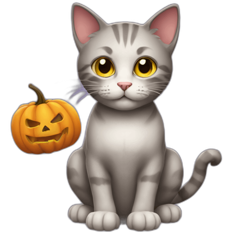 halloween cat emoji