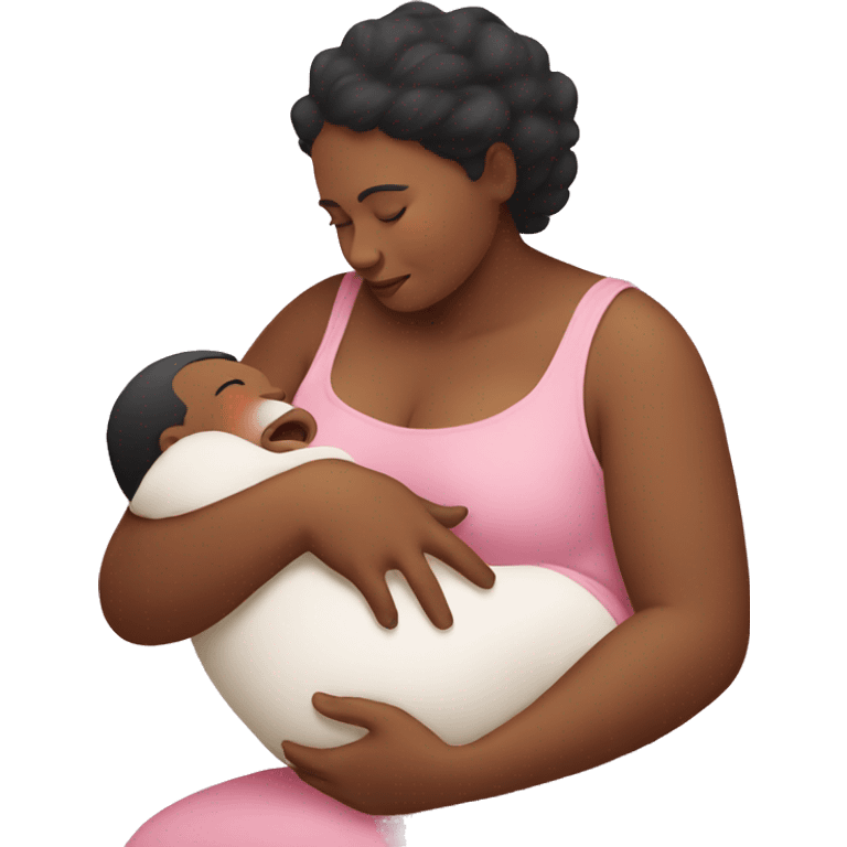 a sow breastfeeding emoji