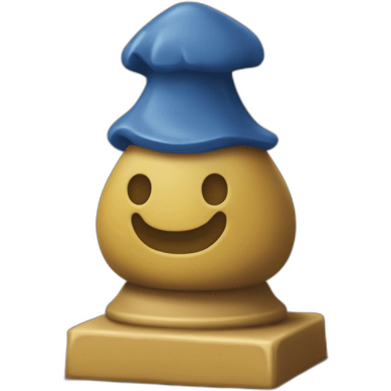 meeple pawn from carcassonne board game emoji