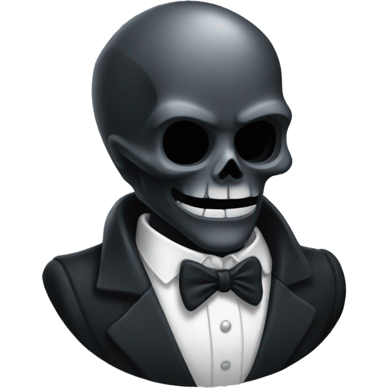 TUXEDO FANCY GRIM REAPER  emoji