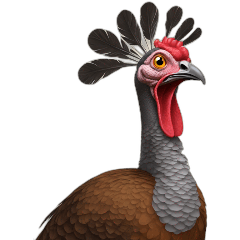 wild turkey emoji