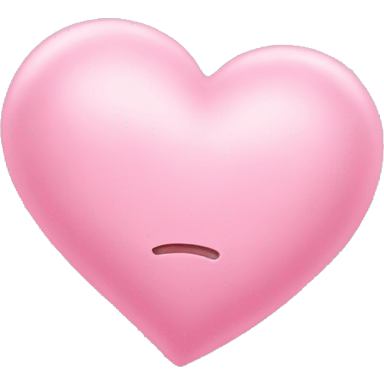 Babypink heart emoji