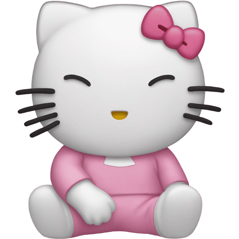 Creat me a crying hello kitty emoji emoji