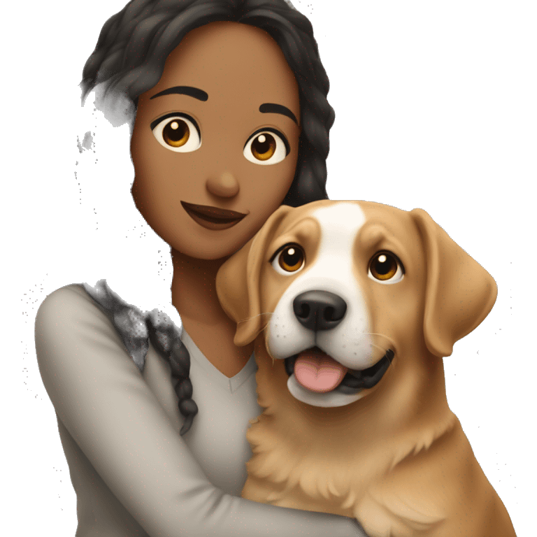 Me and my dog  emoji