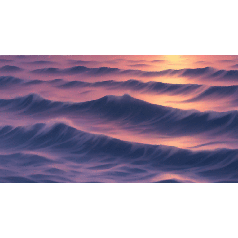 Ocean sunset  emoji