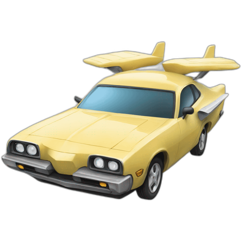 flying car emoji