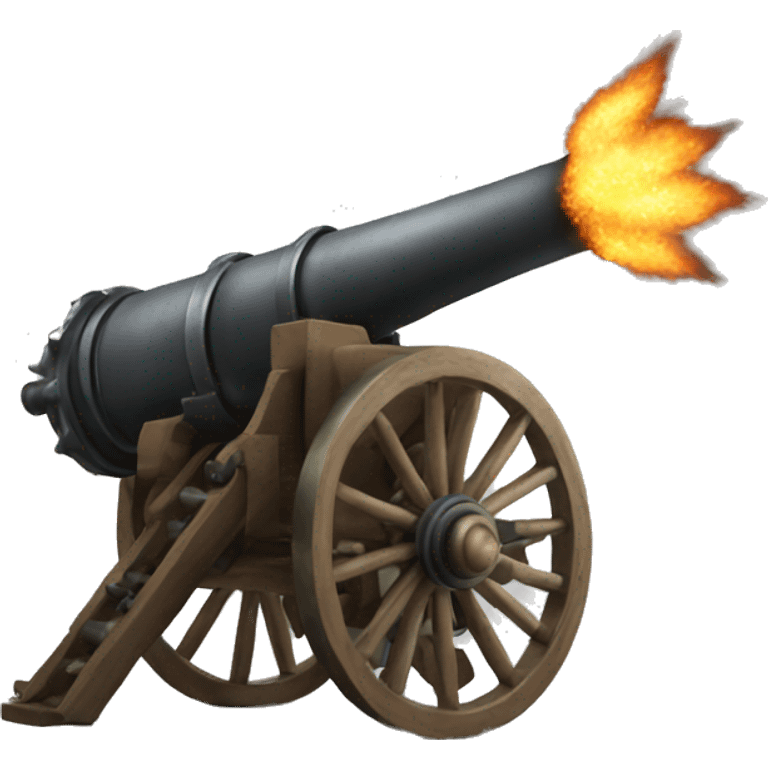 Cannon fire emoji