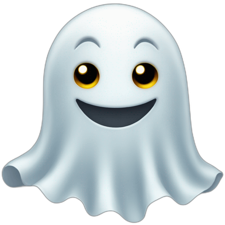 Cute ghost emoji