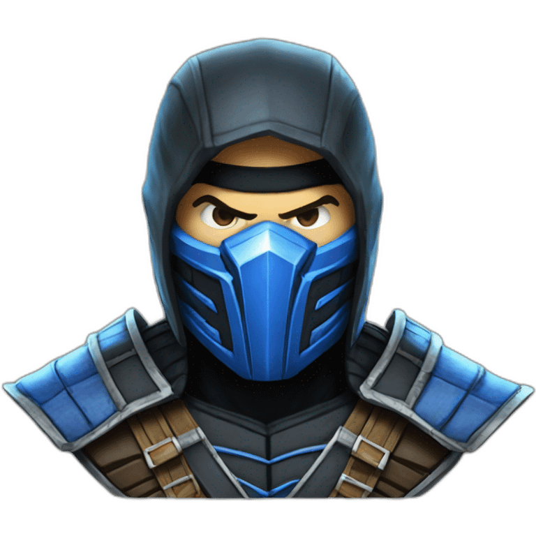 mortal kombat sub zero classic emoji