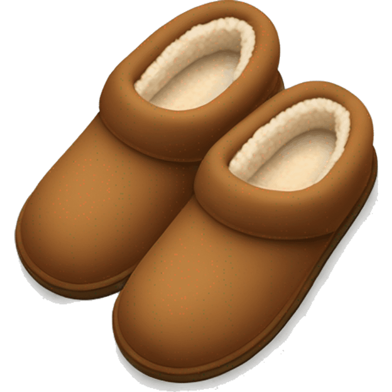 Cute Ugg tazman chestnut slippers. emoji